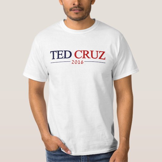 テッドCruz 2016年 Tシャツ (正面)