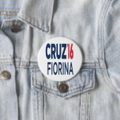 テッドCruz Carly Fiorina 2016の円形ボタン 缶バッジ (インサイチュ)