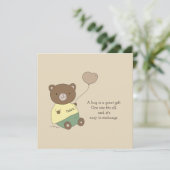 テッドE.ベアハグスカキタンパーソナライズされた (スタンド正面)