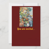 テッ魅力的カ·セン素晴らしターの約束 マグネット招待状 (正面)