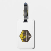 テテゴウチ州立公園、ミネソタ州 ラゲッジタグ (裏面縦)