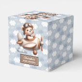 テディおもしろいベアパイロットボーイベビーお願いボックス フェイバーボックス (裏面サイド)