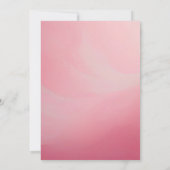 テディお洒落ベアファースト誕生日招待状 招待状 (裏面)