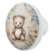 テディお洒落ベア セラミックノブ (右)