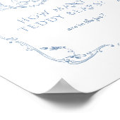 テディがToileヴィンテージフレームを支える数 ポスター (角)