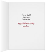 テディと私はバレンタインデーを賭ける (内側(右))