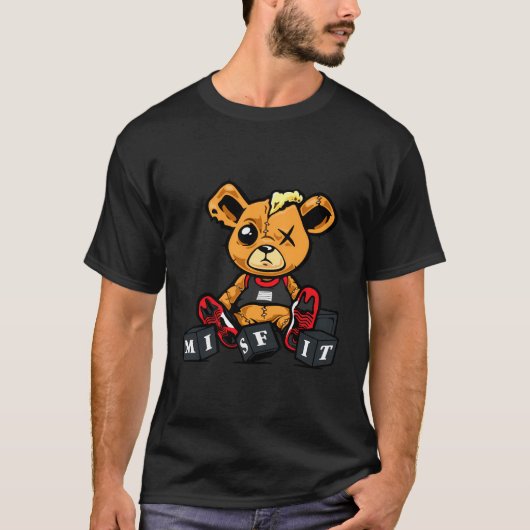 テディに合わない Tシャツ (正面)