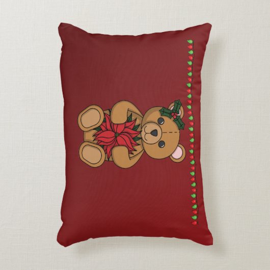 テディのギフトアクセント枕 アクセントクッション (正面(垂直))