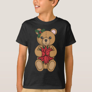 テディのギフトキッドとベビーダークシャツ Tシャツ