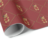 テディのギフトラッピング紙 ラッピングペーパー (ロールコーナー)