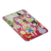 テディのクリスマスパジャマ マグネット (右側)