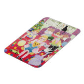 テディのクリスマスパジャマ マグネット (左側)