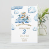 テディのスカイハイ2回目の誕生日の冒険 招待状 (スタンド正面)