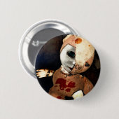 テディの変種 缶バッジ (正面&裏面)