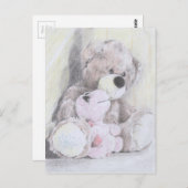 テディの最高の友亀 ポストカード (正面/裏面)