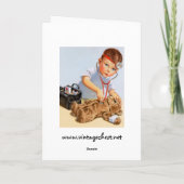 テディの検査 カード (裏面)