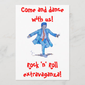 テディの男の子の招待 招待状