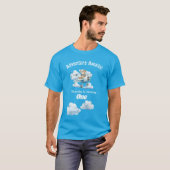 テディの誕生日おめでとうTシャツ Tシャツ (正面フル)
