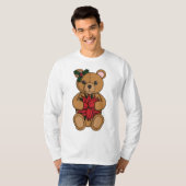 テディの贈り物メンズライトシャツ Tシャツ (正面フル)