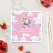 テディの1歳の誕生日冒険 スタンダードランチョンナプキン (インサイチュ)
