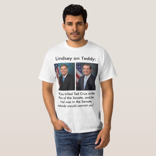 テディのLindsey Tシャツ (正面フル)