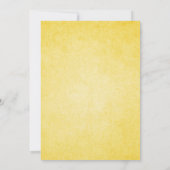 テディはピクニックの誕生日パーティーを催す 招待状 (裏面)