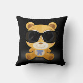 テディカッコいいベア クッション (裏面)