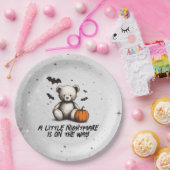 テディカボチャ赤ちゃんシャワー ペーパープレート (パーティー)