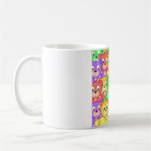テディカラフルベア コーヒーマグカップ (左)