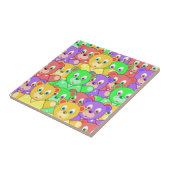 テディカラフルベア タイル (側面)