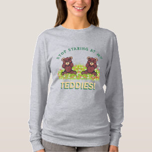 テディストップスのTシャツを見つめて Tシャツ