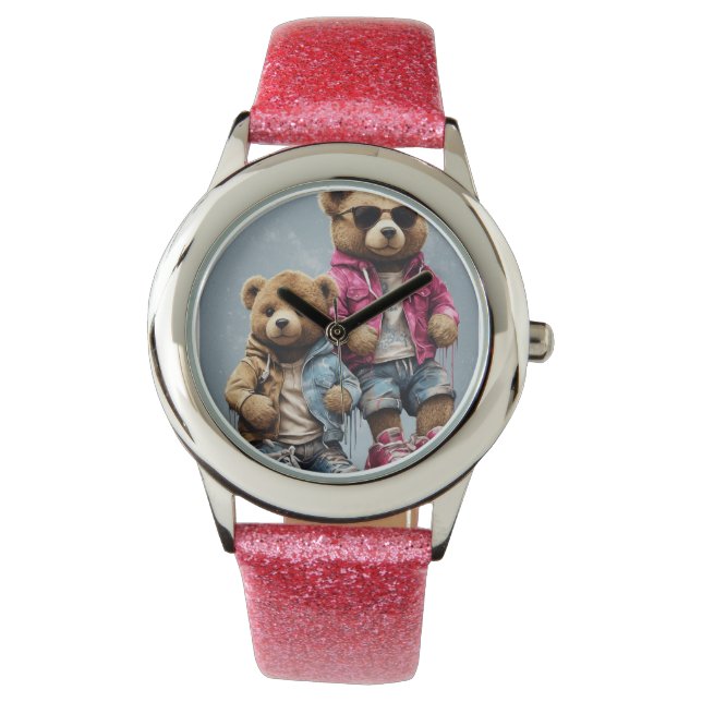 テディタンデム時計 腕時計 (正面)