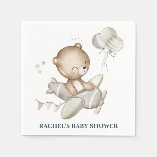 テディナプキン スタンダードカクテルナプキン (正面)