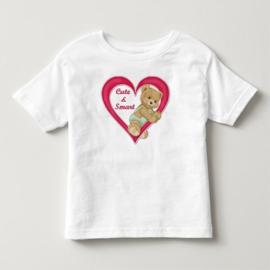 テディハート トドラーTシャツ (正面)