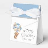 テディバルーンバーリーウェイト誕生日ボーイフビーフボックス フェイバーボックス (正面サイド)