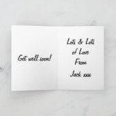 テディバルーン シーズンカード (内部)