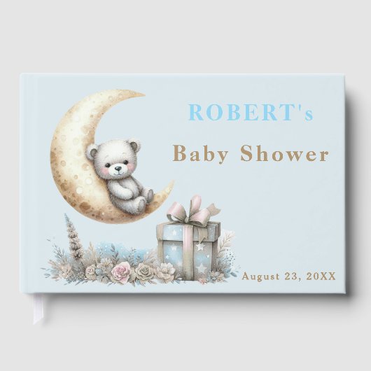 テディブルーベア我々は心から待ちコレクション ゲストブック (正面)