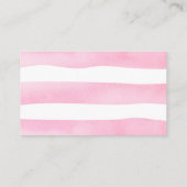 テディベアおむつラッフル赤ちゃんシャワー囲い車 エンクロージャーカード (裏面)