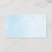 テディベアおむつラッフル エンクロージャーカード (裏面)