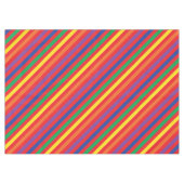 テディベアかわいい子どもの誕生日パーティー テーブルクロス (正面(横))