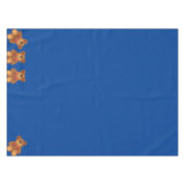 テディベアかわいい子どもの誕生日パーティー テーブルクロス (正面(横))