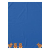 テディベアかわいい子どもの誕生日パーティー テーブルクロス (正面)