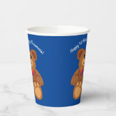 テディベアかわいい子どもの誕生日パーティー 紙コップ (左)