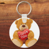 テディベアが大好き キーホルダー (正面)