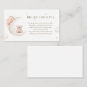 テディベアが月刊誌にベビー エンクロージャーカード (正面/裏面)