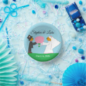 テディベアが結婚披露宴に ペーパーボウル (パーティー)