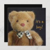 テディベアだ！ 招待状 (正面/裏面)