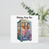 テディベアでいっぱいの自動販売機 招待状 (スタンド正面)