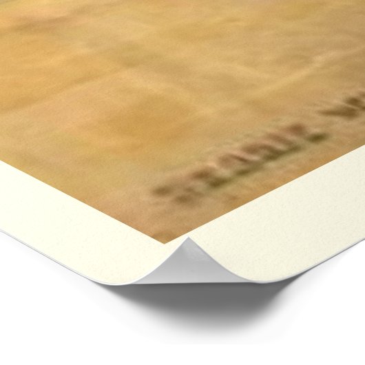 テディベアで朝食 ポスター (角)