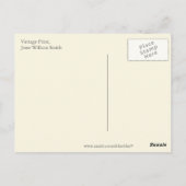 テディベアで朝食 ポストカード (裏面)